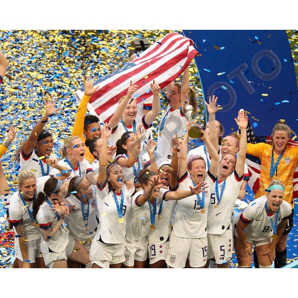 USA Women's Soccer Team USNWT 11x14 Photo 2019 FIFA World