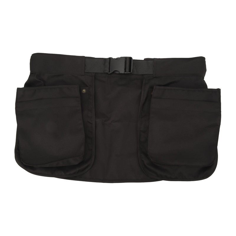 Apron Waist Cover with Plastic Buckle Multiple Pockets Server Aprons