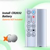 HP02 HP03 New Remote Control Replacement for Dyson HP02 HP03