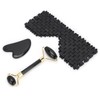 3pcs Obsidian Facial Roller Gua Sha Board Therapy Blindfold Beauty