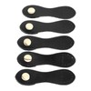 5 Set Leather Snap Buckles Soft Wearable DIY Sewing Leather