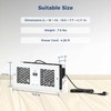 ALORAIR 300 CFM Room to Room Air Transfer Fan Vent