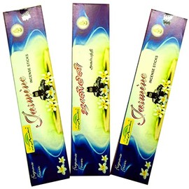 nalAmudhu Jasmine Agarbatti Incense Sticks Signature Fragrances for Health, Wealth and Happiness, Ideal for Puja/Prayer/Worship - Pack of 3