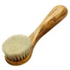 Hydrea London Olive Wood Exfoliating Facial Brush with Pure Mane Bristle WOF1GH