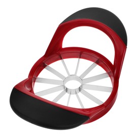 STOBAZA Apple Slicer Stainless Steel Corer 12 Blade Sharp Fruit Cutter Frosted Handle Apple Core Remover Tool Household Fruit Divider Splitter for Orange Citrus