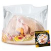 Brining Bag for Turkey Under 18lbs, 2 Pack, 21.6''x19.6'', Double
