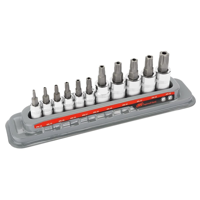 Ingersoll Rand 11 Pc. Tamper-Proof Torx Plus Bit Socket Set-