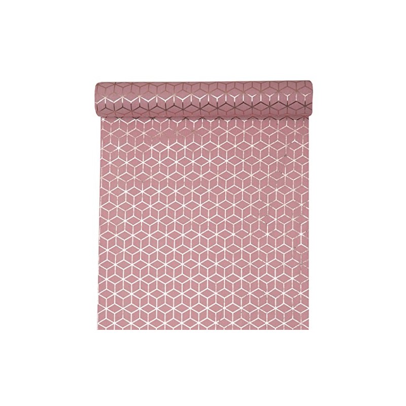 Santex 5633-19-30 Cement Tile Table Runner, Copper