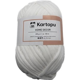 Knaul Textile Yarn 200 g Approx. 120 m LL.- Choice of Colours - Even Dyeing - Slightly Elastic and Dimensionally Stable Thanks to Special Processing - Jersey Yarn Ideal for Cushions, Blankets, Bags -