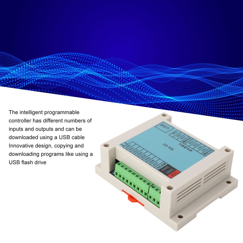 Programmable Logic Controller 8 Input 7 Output Computer Phone Programming
