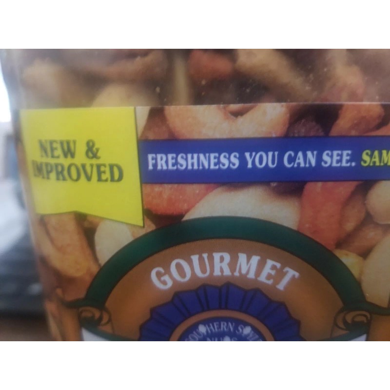 SQUIRREL BRAND SOUTHERN STYLE HUNTER MIXED NUTS, GOURMET, ((TWO 36-Oz.
