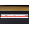 Bocianelli Scale Ruler 15 cm Plastic Triangular Scale Ruler 1:10