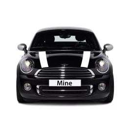 The Pixel Hut Hood Bonnet Stripes for Mini Cooper 2007-2013 R56 - Exact Fit - No trimming