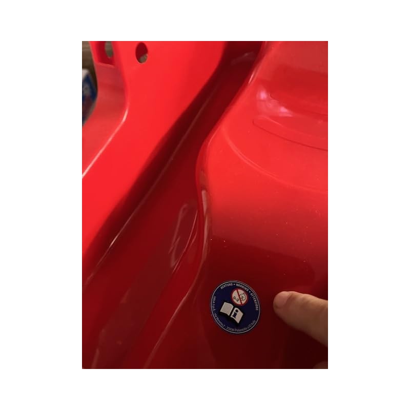 AlpenGaudi AlpenDrive Red Bob 93 cm Steering Bob Toboggan Children's