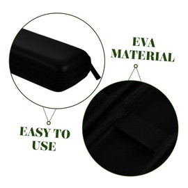 COHEALI 3pcs Hard Case Foam Pencil Case Black Executive Fountain Pen Holder for Touch Pen