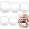 LATRAT Goatee Shaving Stencils, Transparent Beard Shaper, Styling Stencil, for