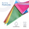 PVC Plastic Bunting Banner | Reusable 50-Metre Outdoor Buntings |