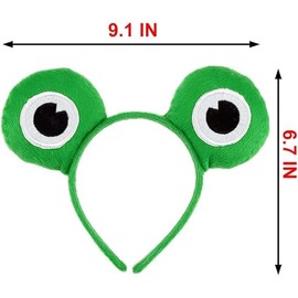 Plush Animal Ears Headband Animal Headband with Ears, Animal Ears Headpiece Cartoon Animal Ears Hair Accessories, Headpiece, Cute Cosplay Costume Accessory for Carnival, Fancy Dress, Theme Party
