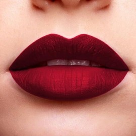 L'BEL - Infini Labial Color Rouge Rubí 2 g, De Larga Duración, con Ácido Hialurónico, Labial de Color Intenso con Acabado Mate, Aporta Hidratación, Sensación Ultra Confortable, Look Moderno