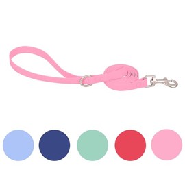 Waterproof Soft Rubber Dog Leash with Safety Buckle - Adjustable for Small to Large Dogs