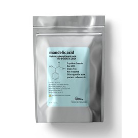 Talsen Chemicals Talsen Chemicals Mandelic Acid Powder 99.9% Purity, DIY Cosmetic Grade For Mandelic Acid Serum, Peel/Mask or add to Cream, Moisturizer (4 Ounce / 113 Gram)