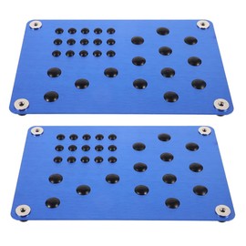 iplusmile 2pcs Car Floor Padding Footrest Pads Non- Automotive Carpet Mats Easy Installation for Enhanced Driving Safety and Comfort