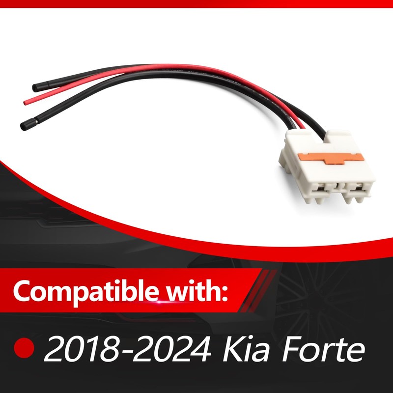Blower Motor Connector Fits for 2018-2024 Kia Forte Replace Part