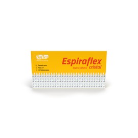 Boflex Espiraflex, Espiral Plastico Para Encuadernar Paso 3.1 Tamaño Carta Cristal, de 15mm (5/8)