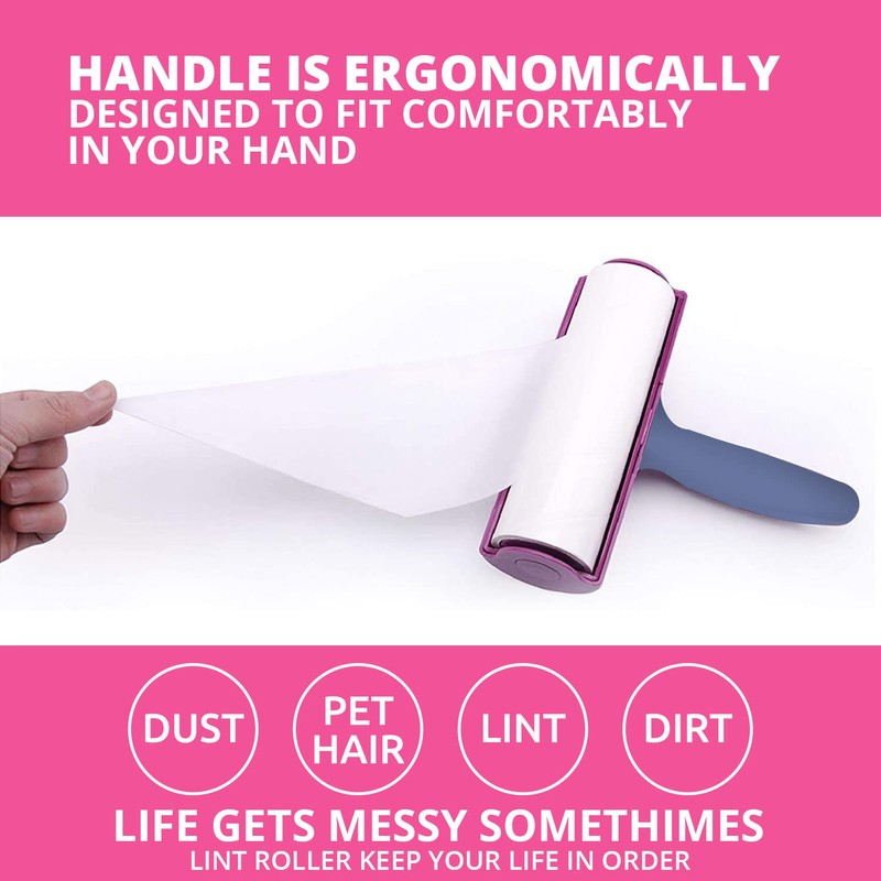 WBM Home Extra Sticky Lint Roller Refill, Lint Remover for