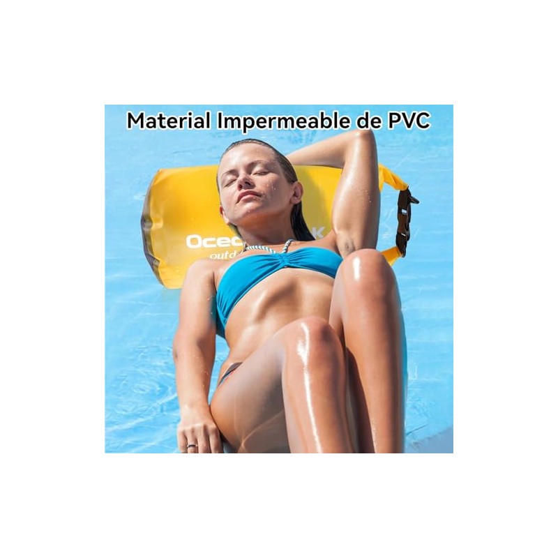 Bolsa Impermeable, Bolsa Seca 20l 10l 5l Con Funda Impermeable