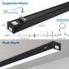 DAKASON 4FT Linkable LED Linear Light, 40W Shop Light for