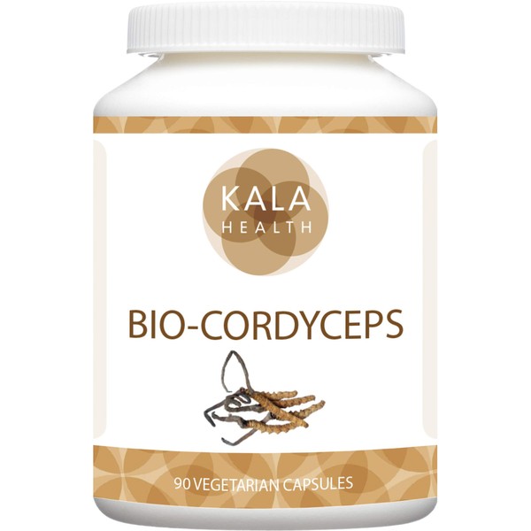 Organic Cordyceps 800mg Pro Vegi Capsules - Organic Cordyceps Sinensis Vital Mushrooms (CS-4 Extract) - Organic Breeding 100% Vegetable - 1600mg Daily Dose - Kala Health