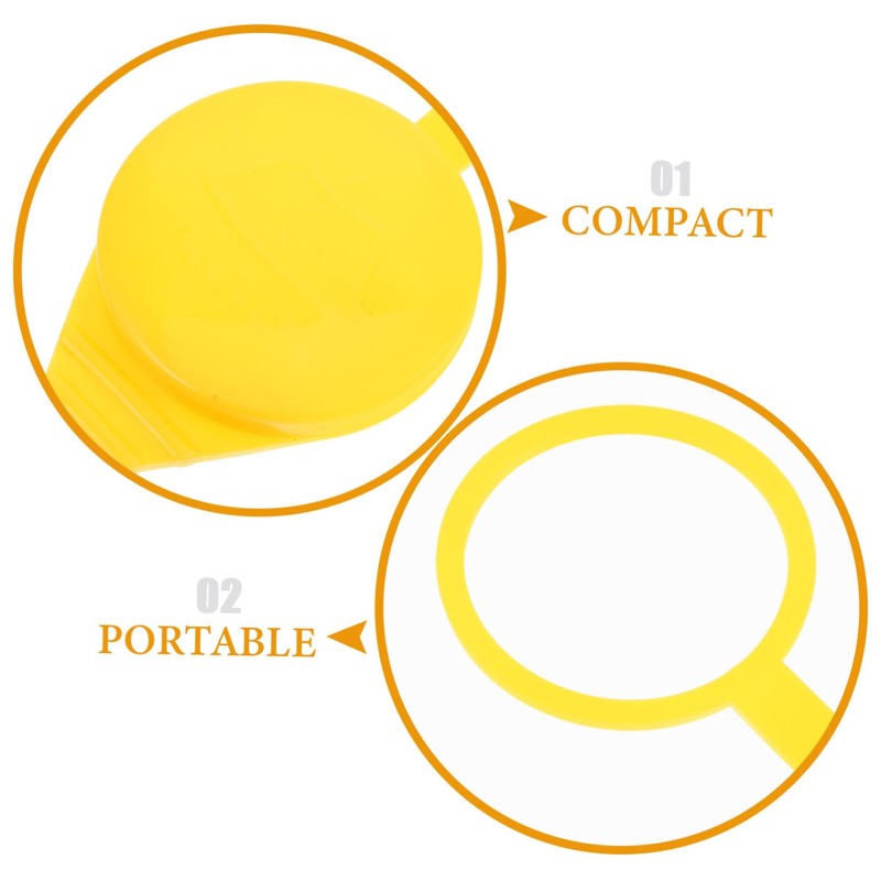 Gatuida Plastic Car Windscreen Washer Fluid Reservoir Cap Replacement Lid