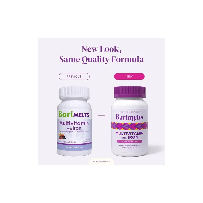 Barimelts Multivitamínico Bariátrico Mujer 60 Tabletas