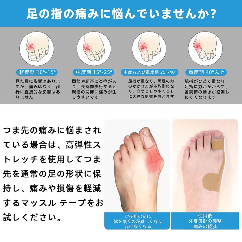 IEADEN Bunion Taping Supporter, New Year, New Year, New Year,