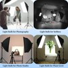 Gimaibugraff 2 Pcs 150W CFL Light Blubs 5500K Daylight Softbox