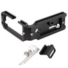 Leftfoto A7M4 DSLR Camera L-Bracket,a7s3 L Plate Quick Release Plate