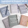 Hopton Thank You Gifts for Employees, 6 Pcs Inspirational Notebooks