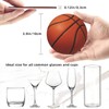 Basketball Coasters for Drinks with Holder Leather Coasters Set of