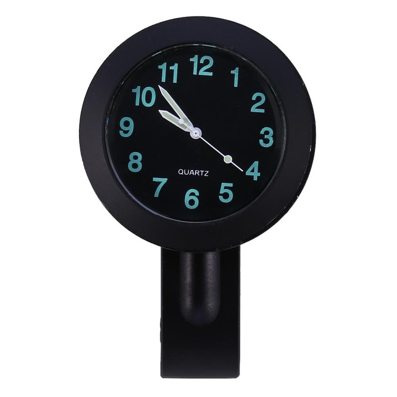 Universal Motorcycle Handlebar Watch, 7/8"-1" Waterproof Motorbike Handlebar Mount Clock