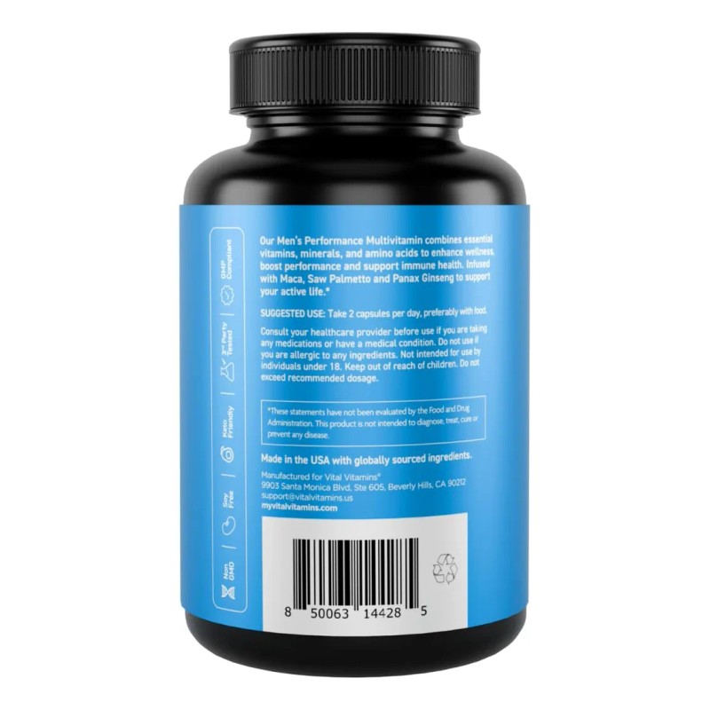 Multivitamínico Para Hombres Con Aminoácidos Esenciales