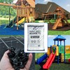 NuPlay Rubber Mulch Playground Flooring - Rubber Nugget Weed Barrier