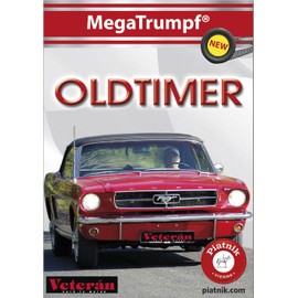 Piatnik 4253 - Quartett MegaTrumpf - Oldtimer, Kartenspiel, Neu