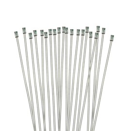 T0603RGY 20 Pieces Pre-Soldered Micro Brad Cables SMD LED Yellow Green Red Model Lamp Model Layout Decor