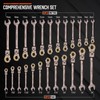 HORUSDY Flex-Head Ratcheting Wrench Set | Metric and SAE |