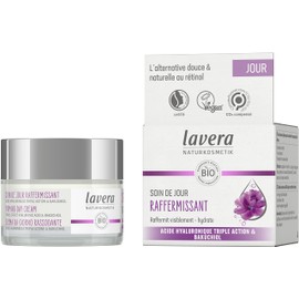 lavera Firming Day Cream - Anti-Ageing - Natural Cosmetics - Organic Plant Contents - Bakuchiol & Hyaluronic Acid - Vegan - Smoothes Wrinkles - 50ml