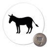 Huuraa Magnet Donkey Silhouette Gift 59 mm Bottle Opener Donkey