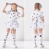 SOMSOC 6 Pieces 100 Days of School Girls Dalmatian Dog