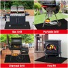 SHENMAIDAY 60 x 40 inch Under Grill Mats for Outdoor