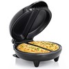Elite Gourmet EOM205 Non-Stick Omelet Frittata Snack Pocket Maker for